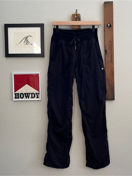lululemon athletica Pants - $118 Lululemon Dance Studio Mid-Rise Full Length Pants in Black Size 4